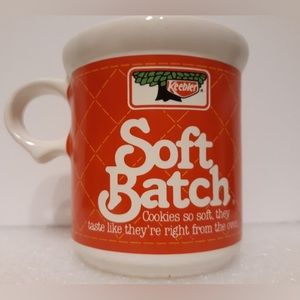 Vtg Keebler soft batch cookie ceramic coffee mug